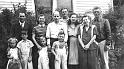 l to r - Wayne, Ruth, Vern, Frank, Dolores, Anna, Fay - front - Anne, Steve, Denny, Mike, Gilbert Farm c. 1946